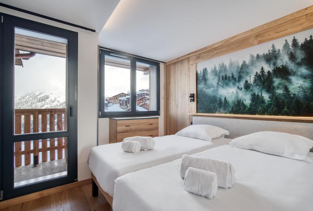 Chalet Hotel Turquoise La Plagne-Tarentaise Exterior foto